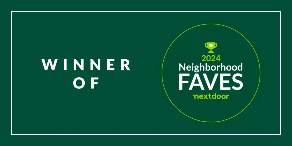 Nextdoor Neighborhood Faves 2024 winner badge — Redondo Beach Dental Arts